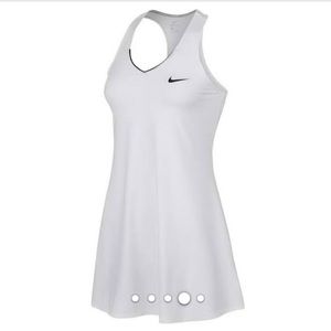 BLUE NIKE COURT TENNIS DRESS